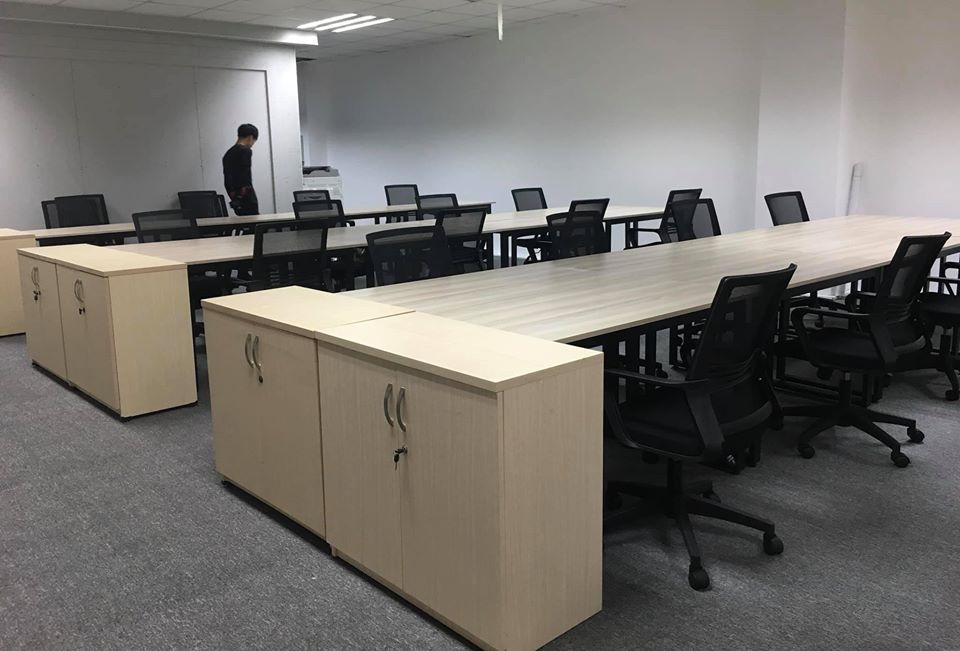 Các chất liệu chính được dùng làm cho vách ngăn tại Nội thất văn phòng Đăng Khoa
