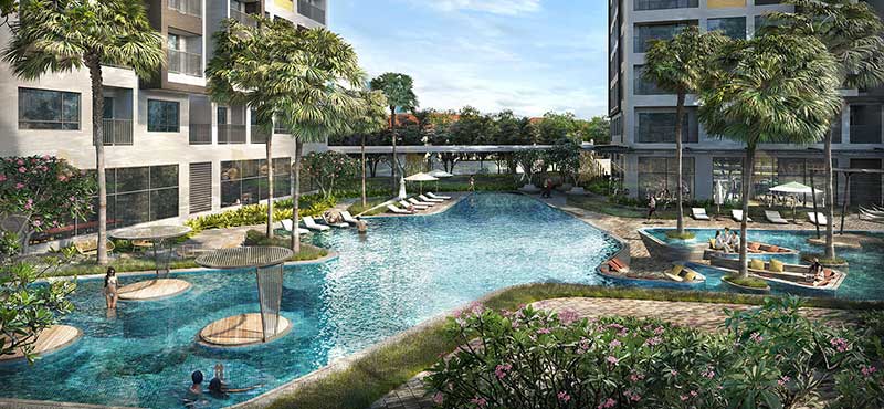 Tận hưởng cuộc sống với dự án ascent garden home quận 7