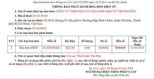 6 thông tin dễ bị sai sót trên thông báo phát hành hóa đơn