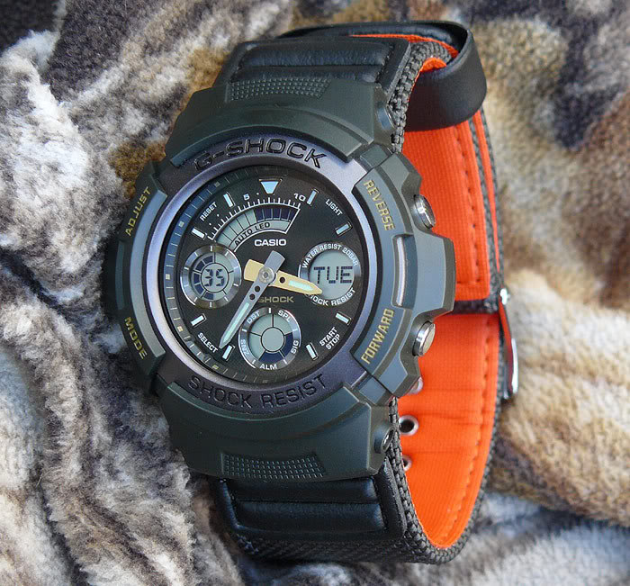 Top 3 mẫu đồng hồ Casio G Shock dây vải tuyệt đẹp cho các chàng trai