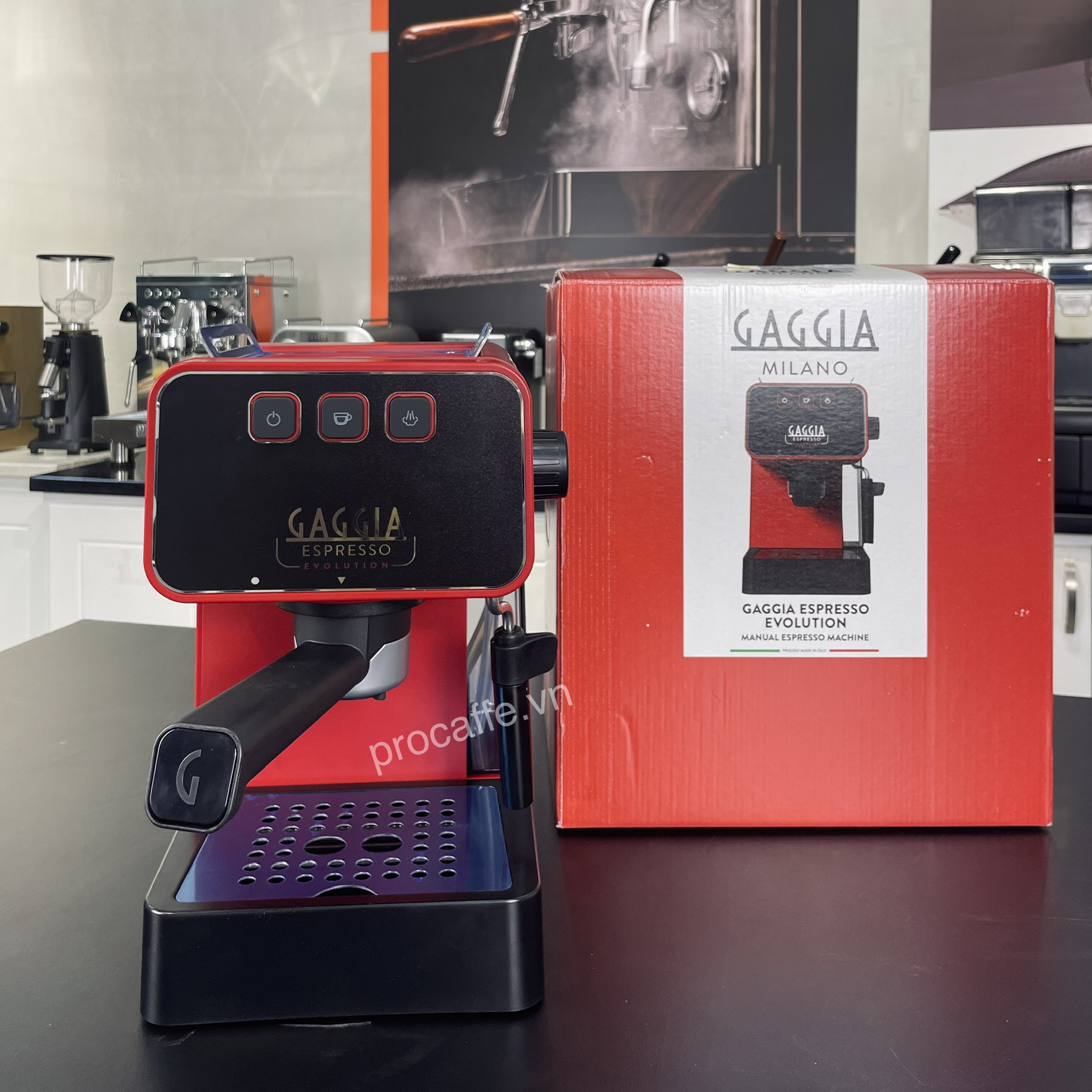 Review máy pha cà phê mini Gaggia Espresso Evolution