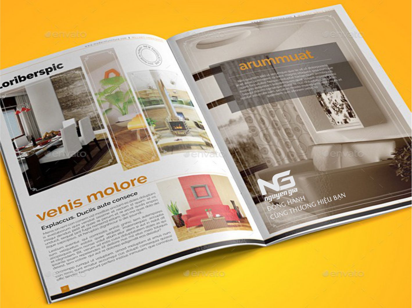 Khi in catalogue số lượng lớn, máy in offset hoạt động theo quy trình nào?
