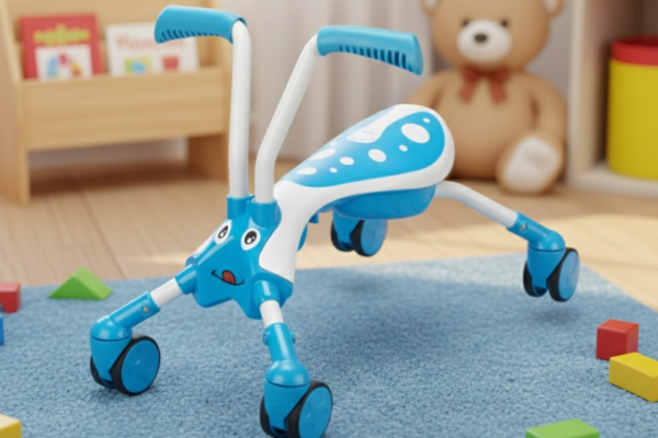 Xe Chòi Chân Cramble Bug 4 Bánh Thiết Kế Chắn Chắn Cho Bé